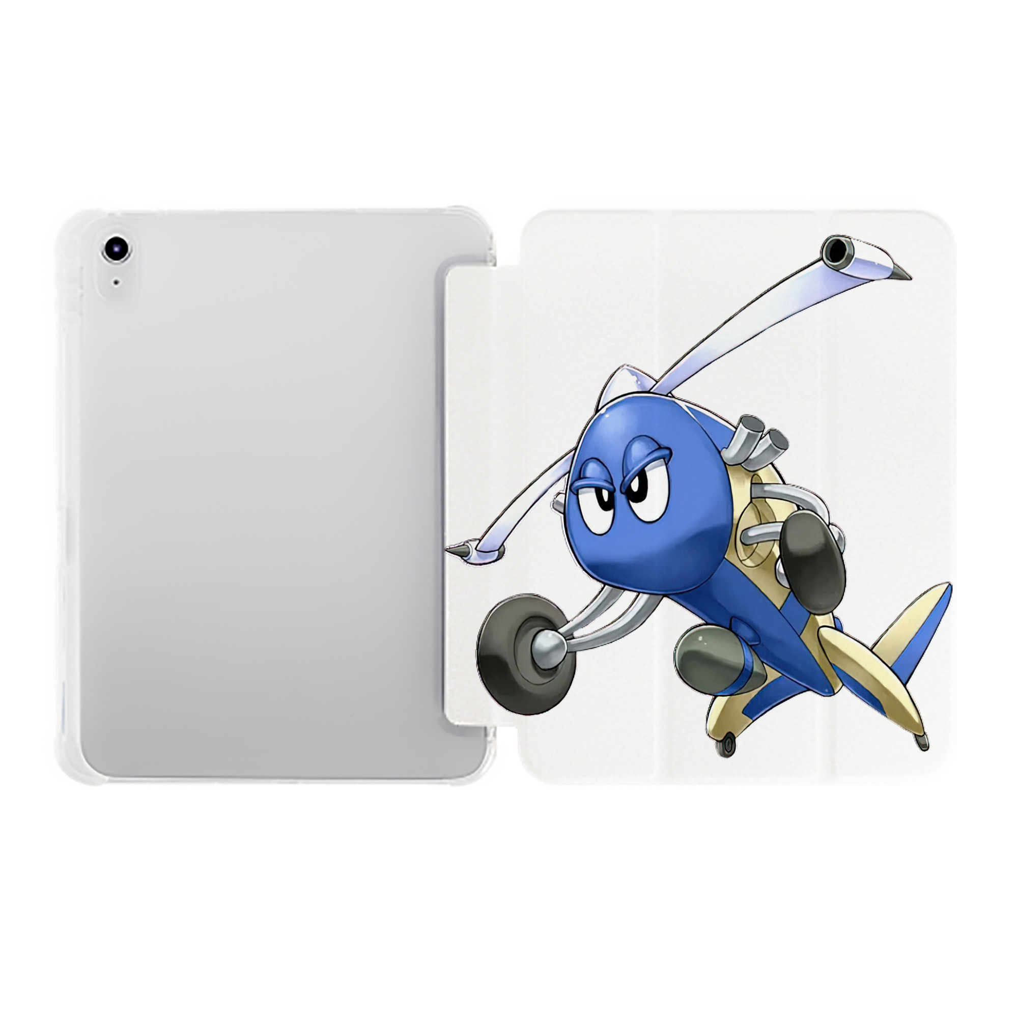 （画像用） 遊☆戯☆王 Yu-Gi-Oh! IPad ケース ペン収納付き 三つ折りスタンド PUレザー×シリコン 対応機種9.5/10.5/10.9インチ